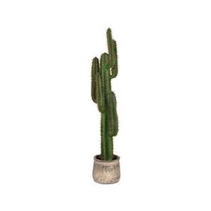 Vtw Living  Kunstplant Cactus - Groen - 30 x 25 x 130 cm