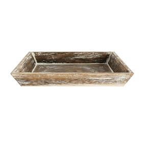 Countryfield Dienblad Erla Hout S 23x19xH3cm Grey-wash