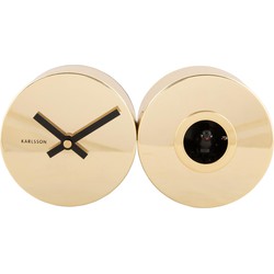 Karlsson  Wall Clock Duo Cuckoo Plated