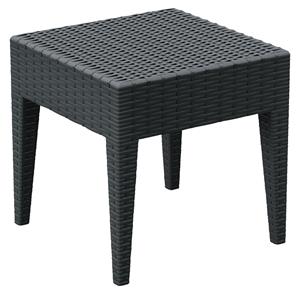 Siesta Loungetafel Melrose; 45x45x45 cm (LxBxH); antraciet; rechthoekig