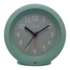 NeXtime  Tafelwekker Ø10,5 cm x 3,6 cm - Stil - Verlichte Wijzerplaat