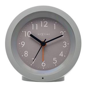 NeXtime  Tafelwekker Ø10,5 cm x 3,6 cm - Stil - Verlicht Wijzerplaat