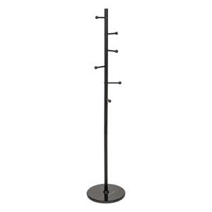 5five Kapstok Blackmarble - zwart - metaal/steen - staand - 6 haken op verschillende hoogtes - 173 c -