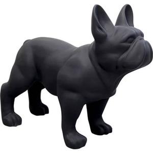 Kare Design Kare Decofiguur Toto Teen Black Matt 90cm