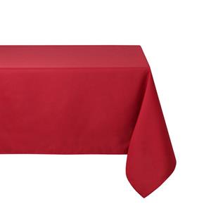Stof Textiles Tafelkleed - 145 x 200 cm - rood - Tafellaken -