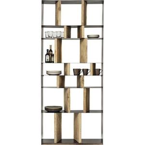 Kare Design  Boekenkast Storm - 100x234 - Zwart Metaal
