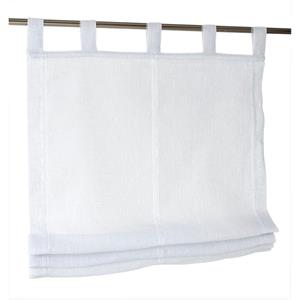 Kutti Romeins rolgordijn Brondby halftransparant, polyester, lussen (1 stuk)