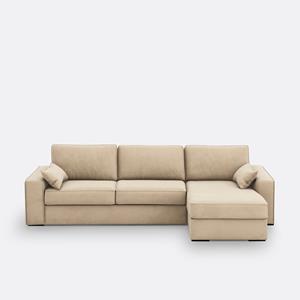 LA REDOUTE INTERIEURS Hoekbank-bed, polyester, Bultex Cécilia