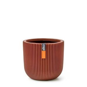 Capi Europe Bloempot bol Groove Colours - 9x8 - Merlot rood