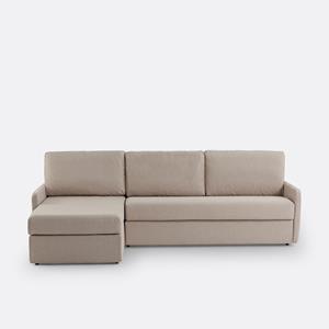 LA REDOUTE INTERIEURS Hoekbank-bed, mêlee polyester, Bultex Marta