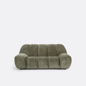 LA REDOUTE INTERIEURS Vintage 2-zitsbank in ribfluweel, Nuria