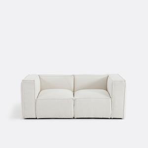LA REDOUTE INTERIEURS Modulaire zetel, 2-zit, bouclette, Seven