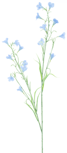Nova nature Campanula spray reeva blue 105 cm kunstbloemen - 