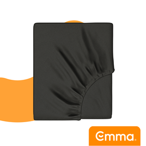 Emma Fitted Sheet Cotton 160x200 White