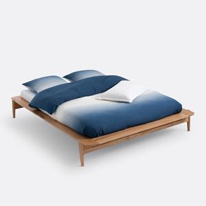 LA REDOUTE INTERIEURS Bed in massief eik met lattenbodem Jucca