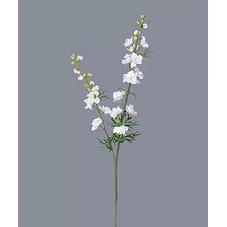 Buitengewoon de boet Delphinium Tak Cream 98 cm kunstplant - 