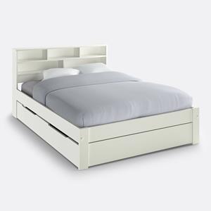 LA REDOUTE INTERIEURS Bed in massief grenen met bedbodem Nikko