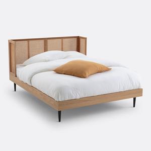 LA REDOUTE INTERIEURS Bed in rotan met beddenbodem WASKA