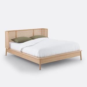 LA REDOUTE INTERIEURS Bed in rotan met lattenbodem, Laora