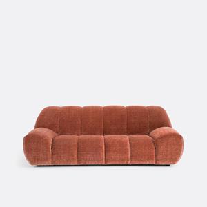 LA REDOUTE INTERIEURS Vintage 3-zitsbank in ribfluweel, Nuria