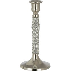 J-Line kandelaar Diamant - aluminium - zilver - small