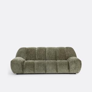 LA REDOUTE INTERIEURS Vintage 3-zitsbank in ribfluweel, Nuria