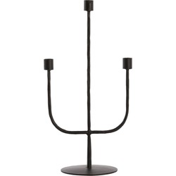 Light & Living D -  - Kandelaar NICOLE - 22.5x15x45.5cm - Zwart