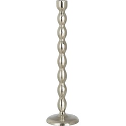 J-Line kandelaar Bollen Mat - aluminium - zilver - large