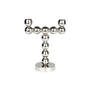 Zuiver Bubbles Kandelaar Two Shiny Zilver