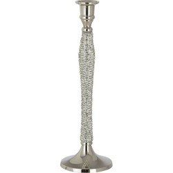 J-Line kandelaar Diamant - aluminium - zilver - large
