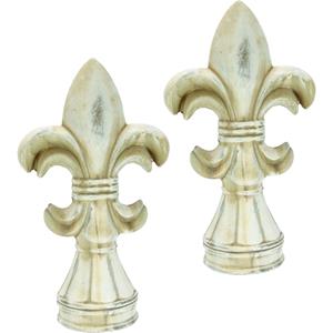 I.GE.A. Decoratief figuur Franse lelie (set van 2)