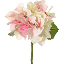 Driesprong collection Hortensia d15 cm kunstbloem zijde nepbloem - 