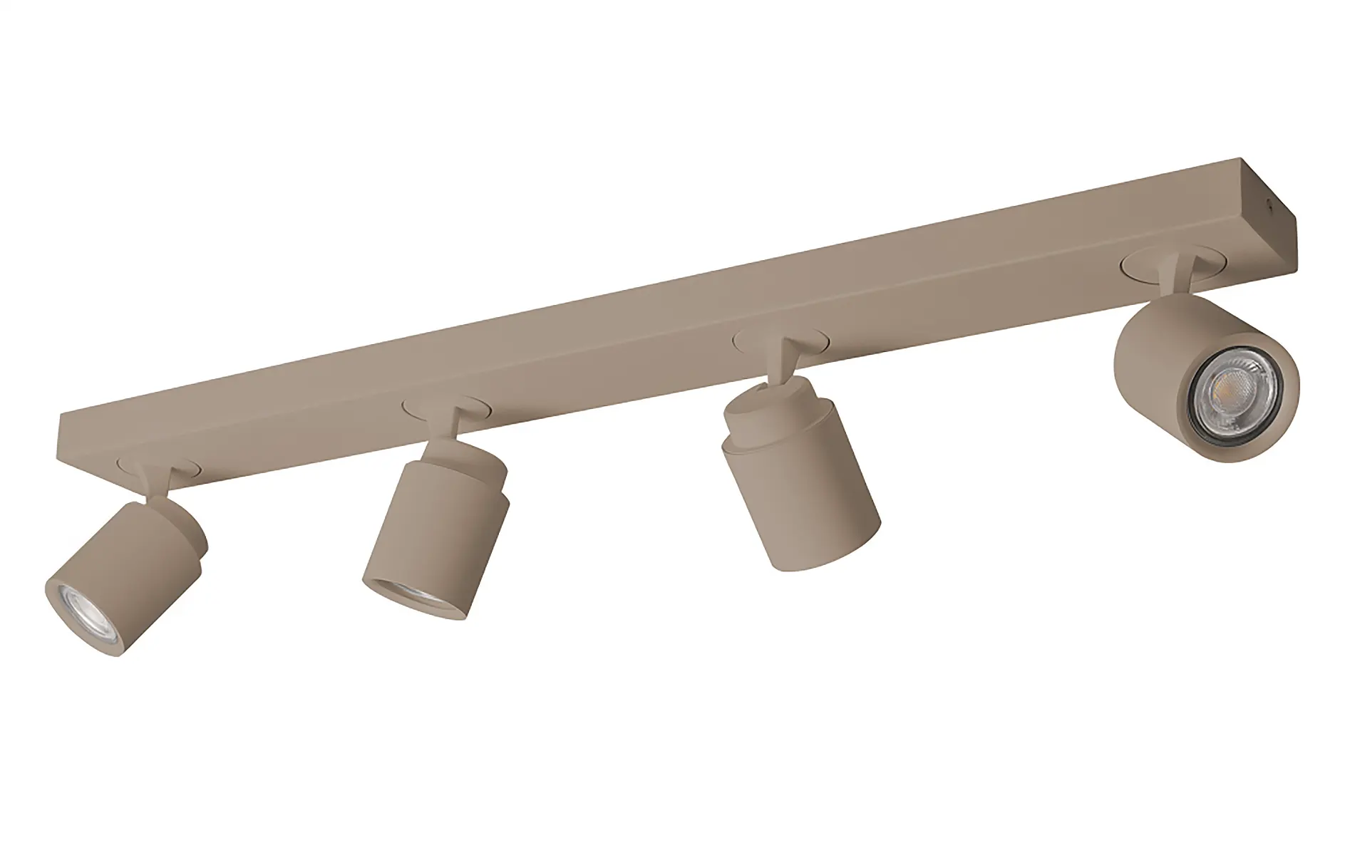 Freelight Spot Razza 4 lichts L 76 cm GU10 beige