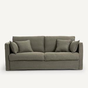 AM.PM Omvormbare bank in stonewashed dik linnen, Camille