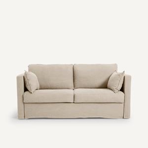 AM.PM Omvormbare bank in stonewashed dik linnen, Néo Kinkajou