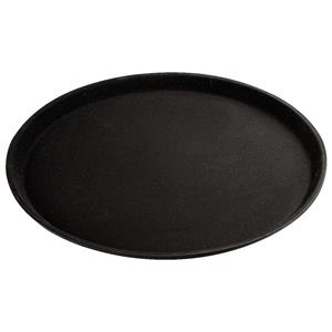 Vega Dienblad Fibra; 28x2.2 cm (ØxH); zwart; rond