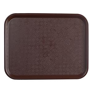 Platex Dienblad Servezio; 46x36x2 cm (LxBxH); bruin; rechthoekig