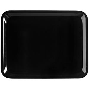 Platex Dienblad Amina; 40x30x1.5 cm (LxBxH); zwart; rechthoekig