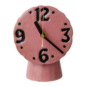HKLIVING Retro Ceramics Tafelklok - Pink