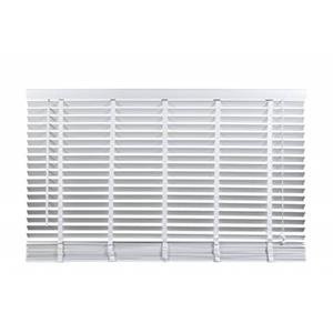 Woonexpress Jaloezie Hout Wit - Hout - 160x130x5cm (BxHxD)