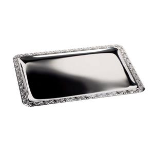 APS Dienblad; 42x31 cm (LxB); zilver; rechthoekig