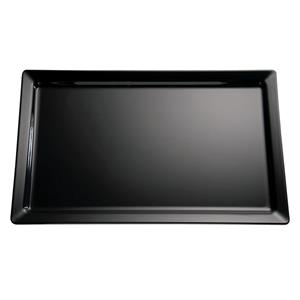 APS GN dienblad Pure; Maat GN 1/1, 53x32.5x3 cm (LxBxH); zwart; rechthoekig
