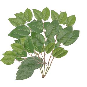 Bellatio flowers & plants 6x stuks kunstplant takken appelblad 77 cm -