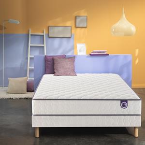 MERINOS Ensemble matras met pocketveren en lattenbodem, Well Bed