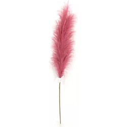 Buitengewoon de boet Pampas Gras 60 cm Donker rood kunstplant - 