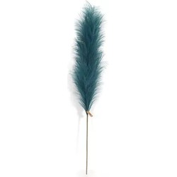 Buitengewoon de boet Pampas Gras 60 cm Petrol kunstplant - 