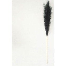 Buitengewoon de boet Pampas gras 100 cm Zwart kunstplant - 