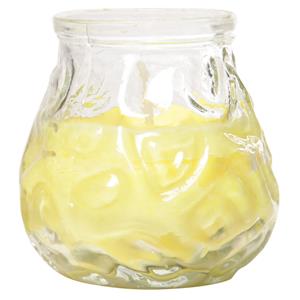 Cosy & Trendy Citronella lowboy tafelkaars - 6x - 7 cm - 17 branduren - citrusgeur -