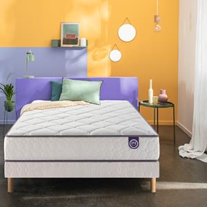 MERINOS Ensemble matras met veren en lattenbodem, Cheer Bed