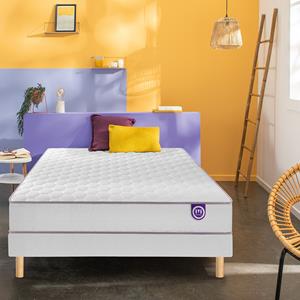 MERINOS Ensemble matras met pocketveren + bedbodem Natty